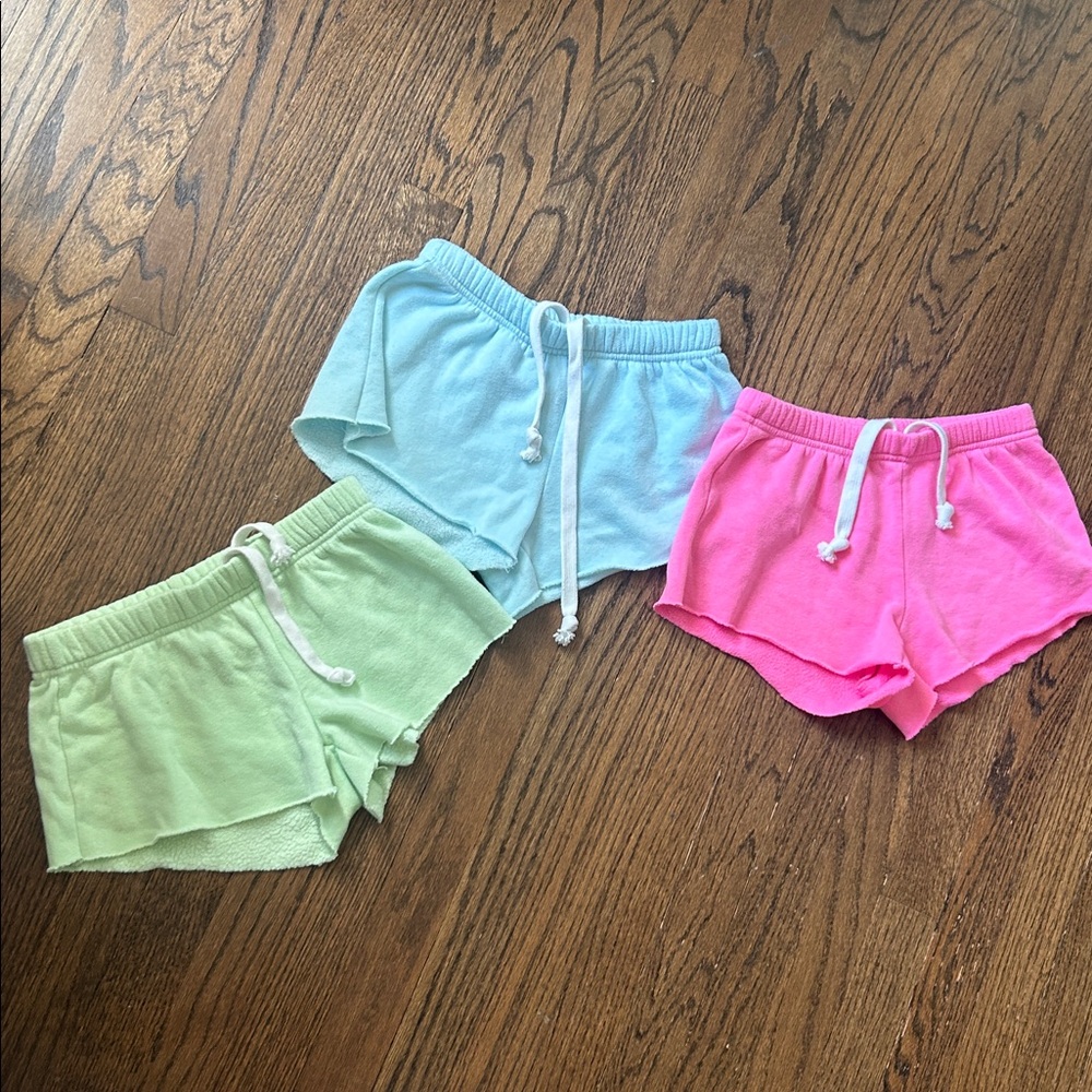 Katie J NYC Pink Drawstring Shorts